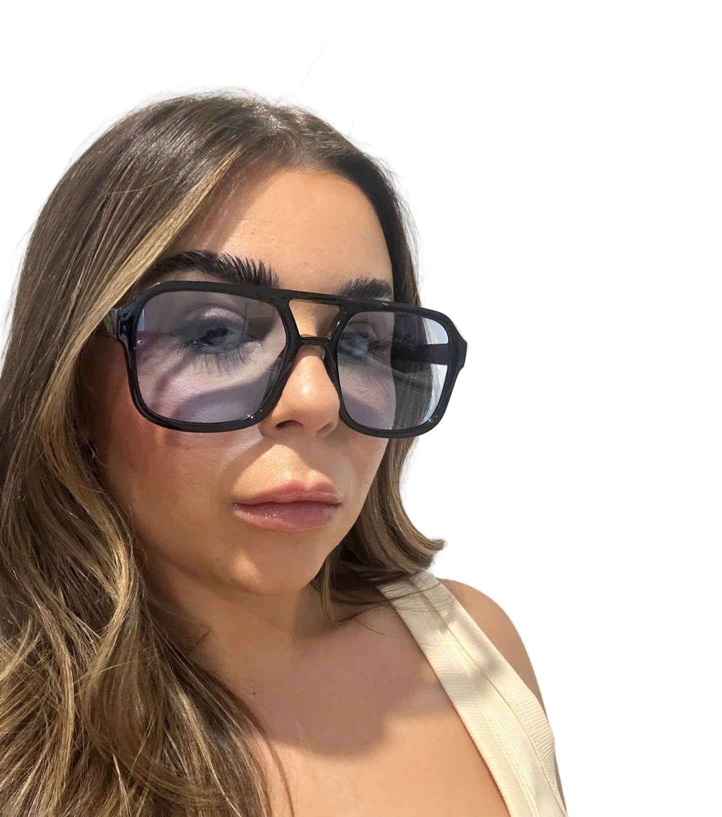 AURA VISION SUNGLASSES - BLACK/BLUE