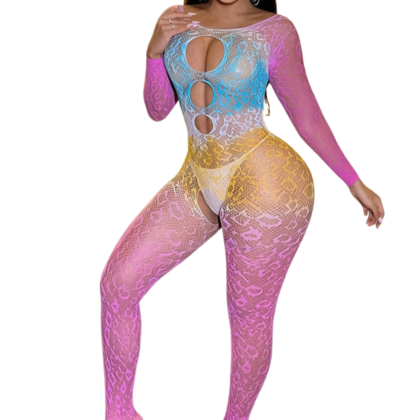 SAVANNAH LEOPARD BODYSTOCKING