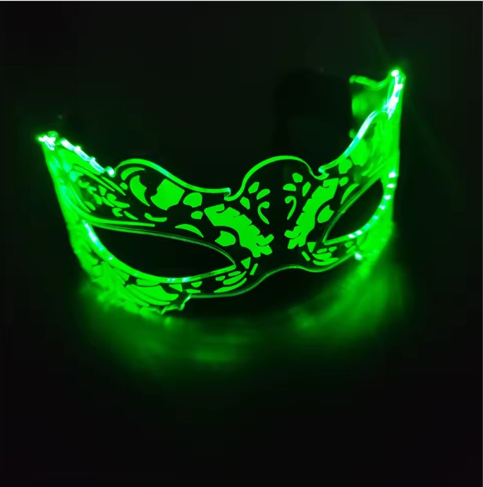 LUMINA - BUTTERFLY RAVE PRINCESS - LED GLASSES (7 COLOUR GLOW)