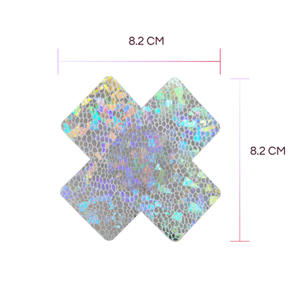 EUPHORIA (X RATED)- HOLOGRAPHIC NIPPLE PASTIES