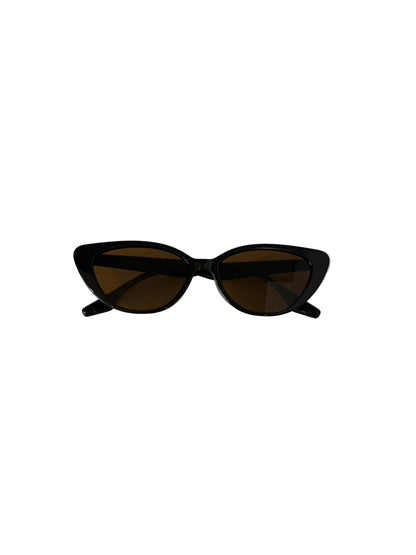 TEASE SUNGLASSES (BLACK/BROWN)