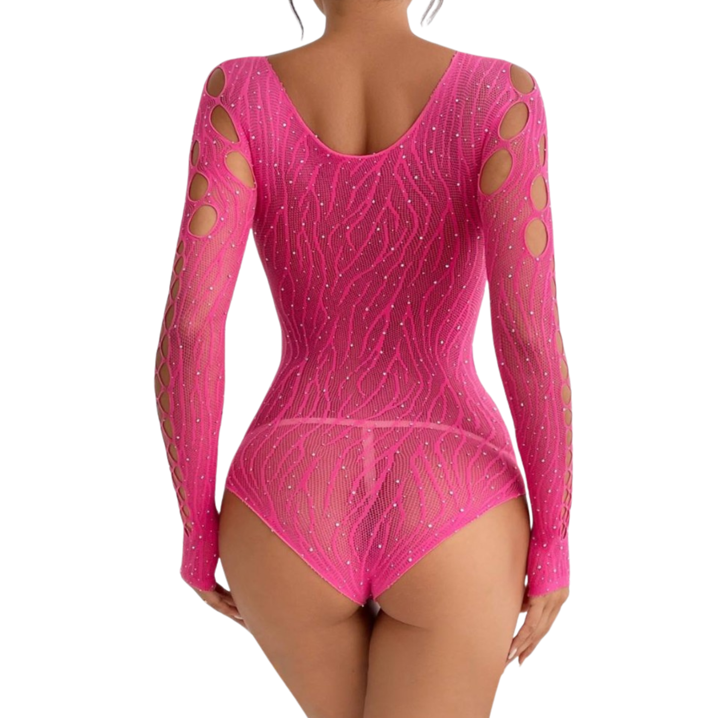 BONNIE - ZEBRA LEOTARD (PINK)