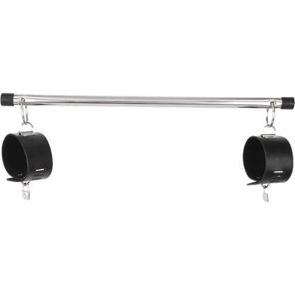 MISTRESS STEEL - BLACK & CHROME SPREADER BAR