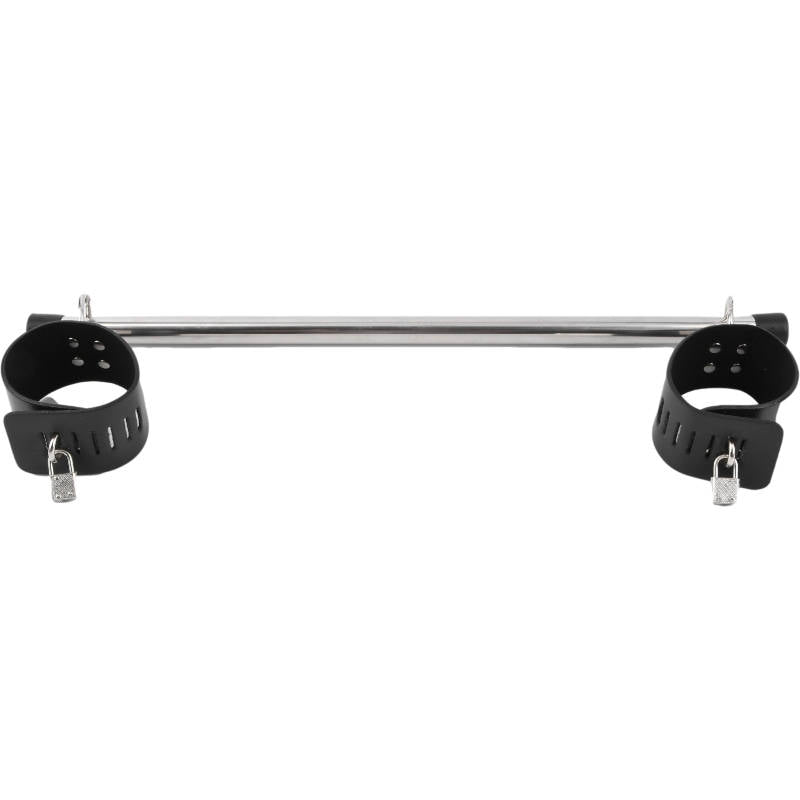 MISTRESS STEEL - BLACK & CHROME SPREADER BAR