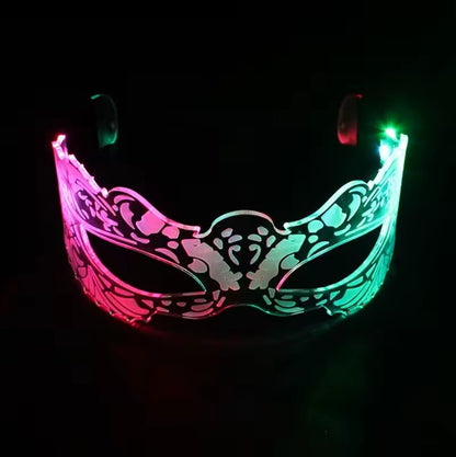 LUMINA - BUTTERFLY RAVE PRINCESS - LED GLASSES (7 COLOUR GLOW)