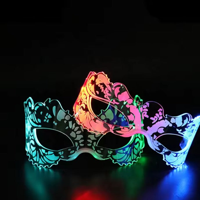 LUMINA - BUTTERFLY RAVE PRINCESS - LED GLASSES (7 COLOUR GLOW)