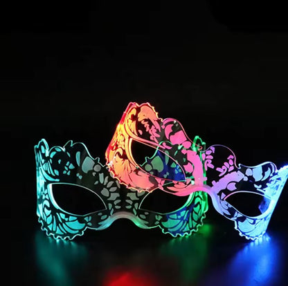 LUMINA - BUTTERFLY RAVE PRINCESS - LED GLASSES (7 COLOUR GLOW)