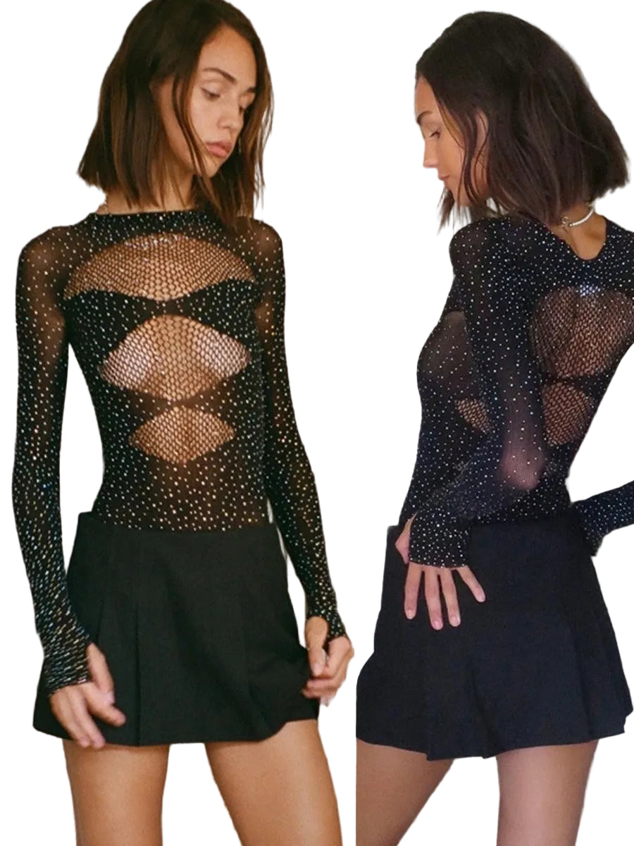 ALLURA - LEOTARD (BLACK)