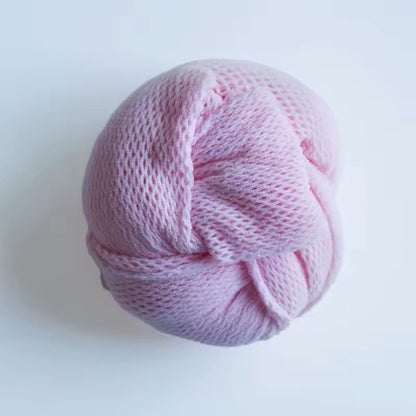 ESSENTIAL - FISHNET STOCKINGS (BABY PINK)