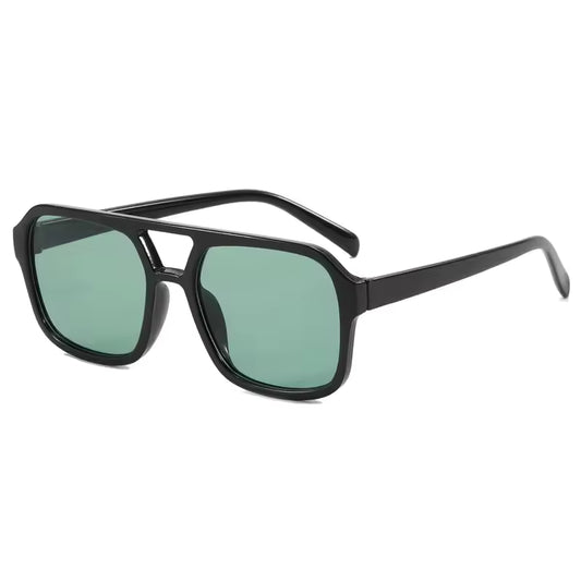 AURA VISION SUNGLASSES - BLACK/GREEN