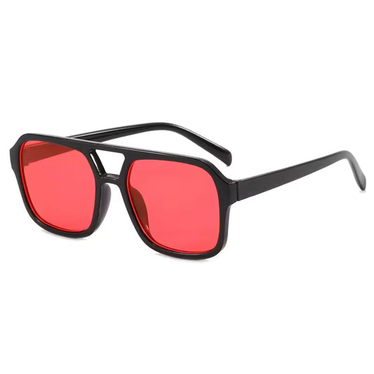AURA VISION SUNGLASSES - BLACK/RED