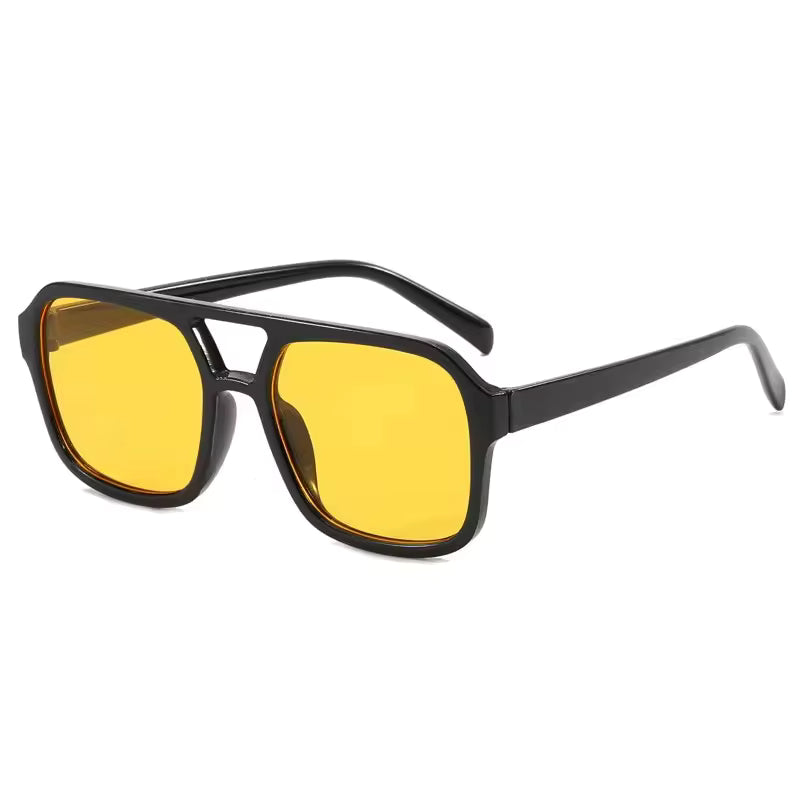 AURA VISION SUNGLASSES - BLACK/YELLOW
